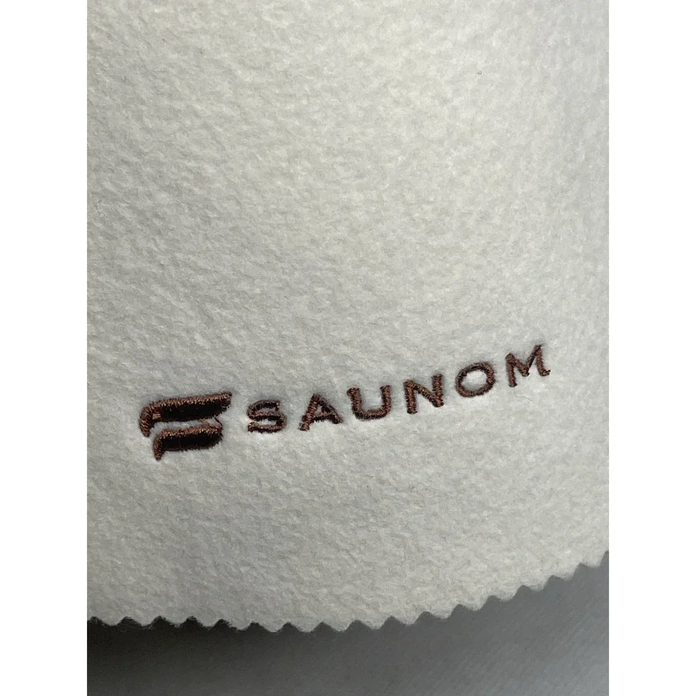 SAUNOM Ultra Soft Murano Wool Sauna Hat Unisex Itch-Free Breathable Relaxed Cap